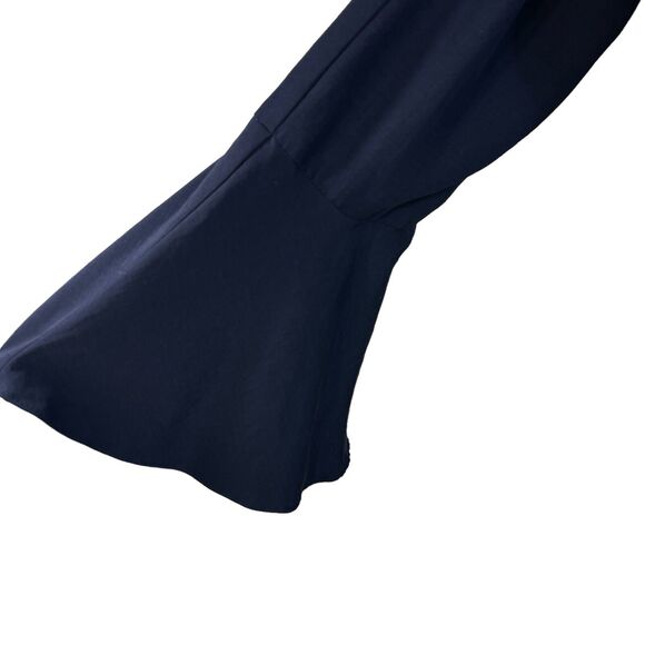 Antonio Melani SZ 8 Shiloh Shirt Dress Bell Sleeve Button-Up Cold Shoulder Blue - Picture 3 of 9